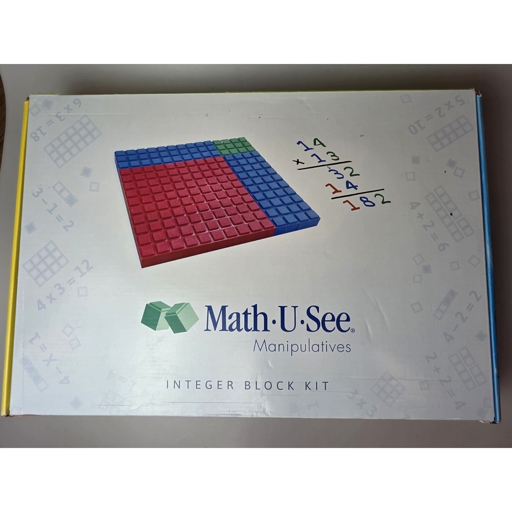 Math-U-See Manipulatives Integer Block Kit Complete Set